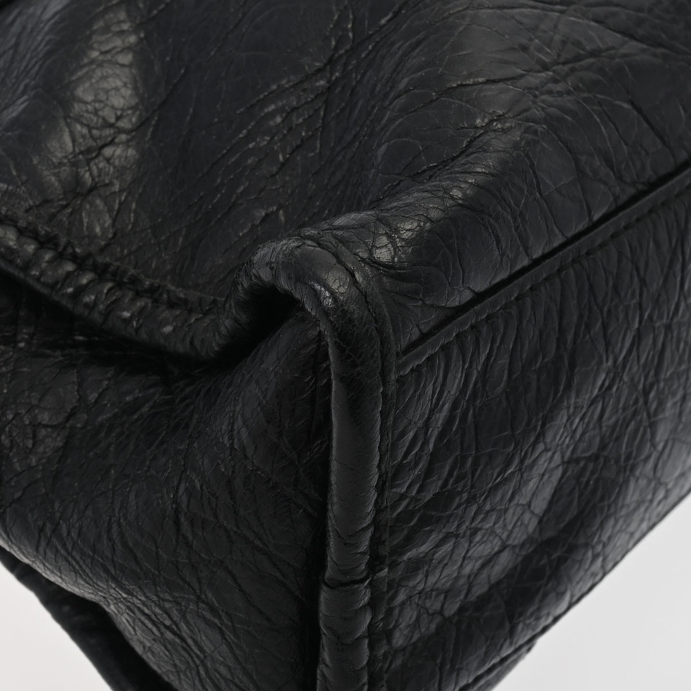 Balenciaga Black City Leather Handbag - Picture 8 of 11